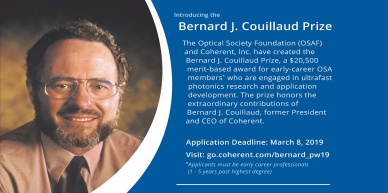 Cena Bernarda J. Couillauda pro začínající vědce
