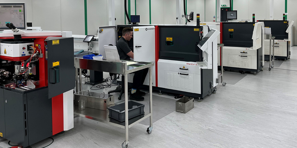 Laserové stroje přináší úspěchy do firmy XL Precision technologies
