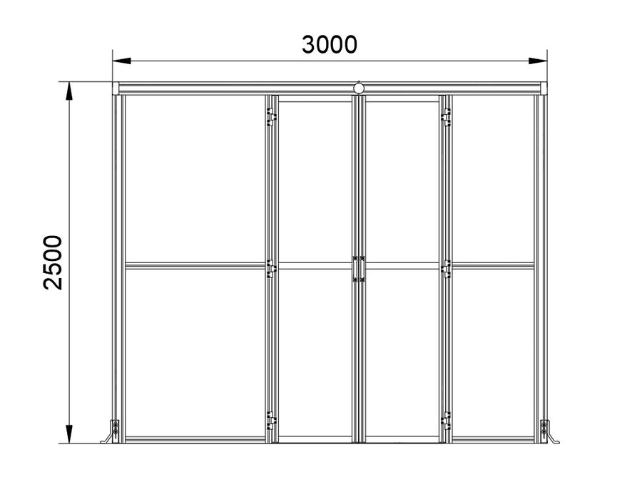 Obr. Část nákresu buňky ve Fusionu