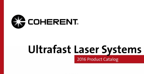 Nový katalog Ultrafast laserů