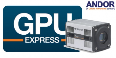 Knihovny GPU Express pro rychlé zpracování dat z kamer Andor