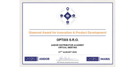 Diamond Award pro Optixs