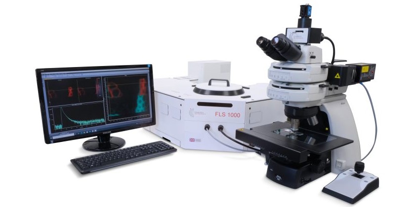 MicroPL upgrade - propojení fotoluminiscenčního spektrometru s optickým mikroskopem, FLIM 