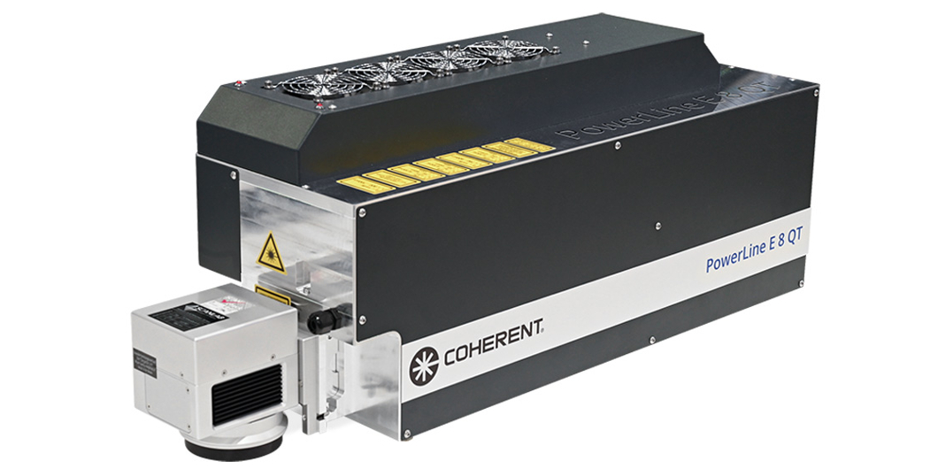 Coherent PowerLine E 8 QT: subsystém UV laseru pro značení plastů