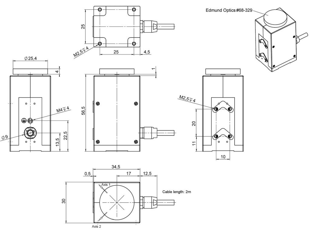 Piezo Tip/Tilt Platform S-335