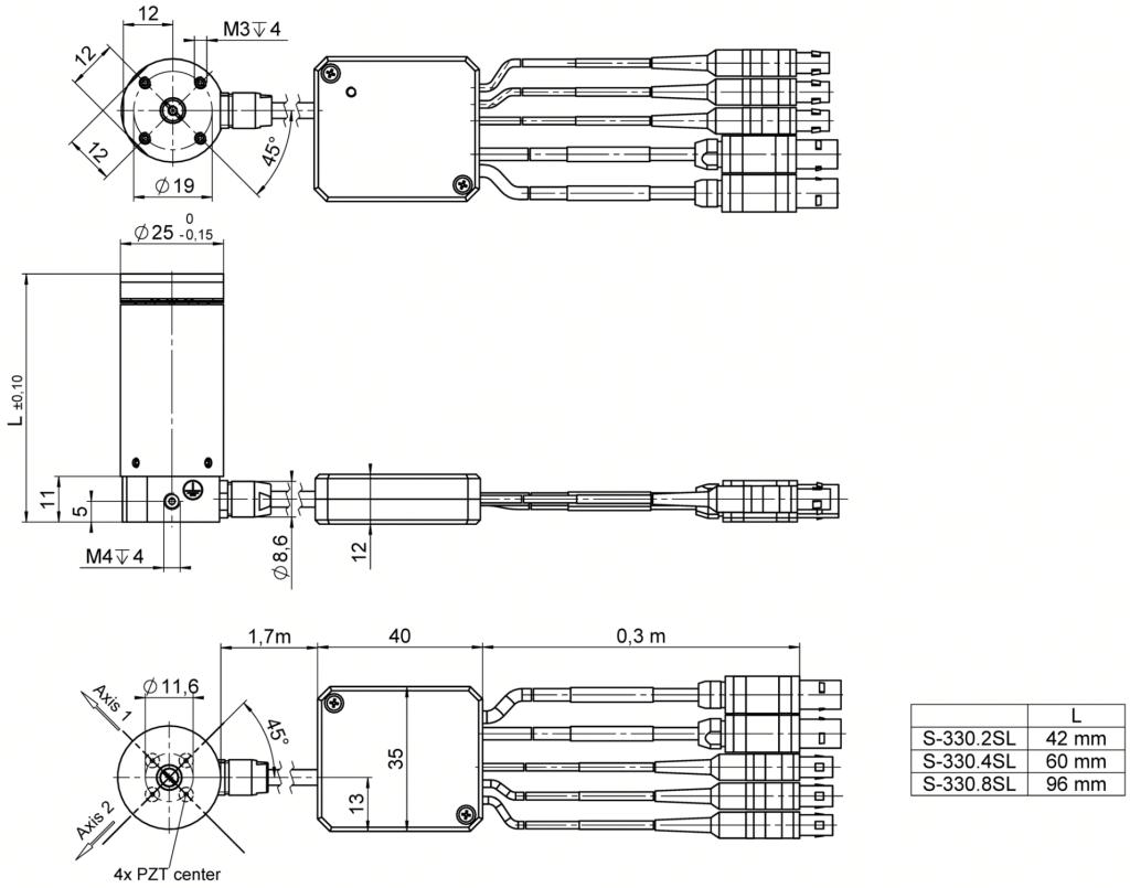 Fast Piezo Tip/Tilt Platform S-330